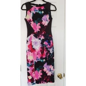 Floral Sheath Dress